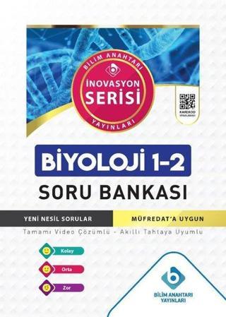 Biyoloji 1-2 Soru Bankası-İnovasyon Serisi - Kolektif  - Bilim Anahtarı Yayınları