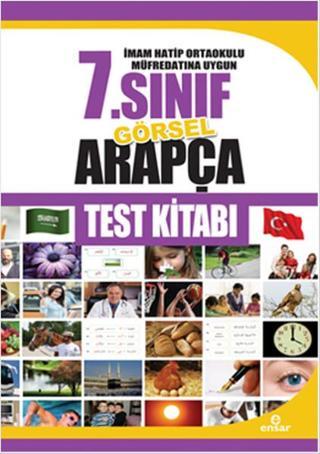 7.Sınıf Görsel Arapça Test Kitabı - Abdullah Özer - Ensar Neşriyat