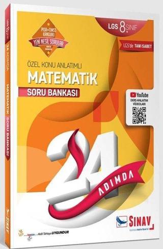 Sınav 8.Sınıf 24 Adımda Matematik Soru Bankası