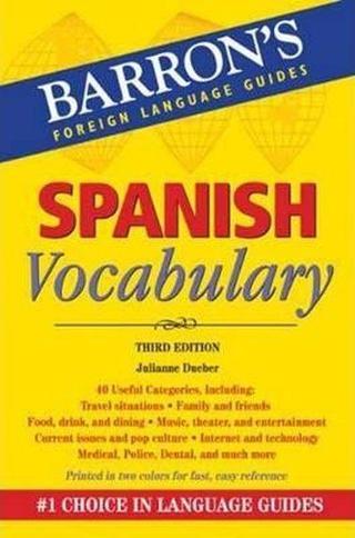 Spanish Vocabulary (Barron's Vocabulary)  Julianne Dueber Kaplan