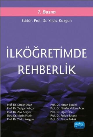 İlköğretimde Rehberlik - Serdar Erkan - Nobel Akademik Yayıncılık
