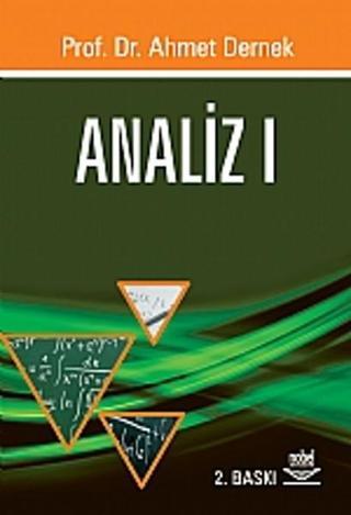 Analiz 1 - Ahmet Dernek - Nobel Akademik Yayıncılık
