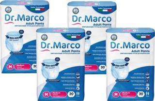 Dr. Marco Hasta Bezi Emici Külotlu Orta Boy ( M) 120 adet - 4 Paket