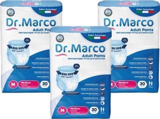 Dr. Marco Hasta Bezi Emici Külotlu Orta Boy ( M) 90 adet - 3 Paket