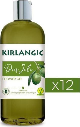 KIRLANGIÇ 400 ML ZEYTİNYAĞLI DUŞ JELİ * 12 ADET