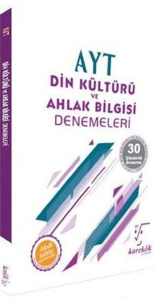 AYT Din Kültürü ve Ahlak Bilgisi Denemeleri - Kolektif  - Karekök Eğitim Yayınları