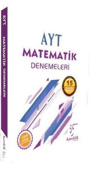 AYT Matematik Denemeleri - Kolektif  - Karekök Eğitim Yayınları