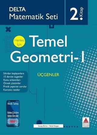 Matematik Seti 2.Kitap - Herkes İçin Temel Geometri 1 Yüksel Kargacı Delta Kültür-Eğitim