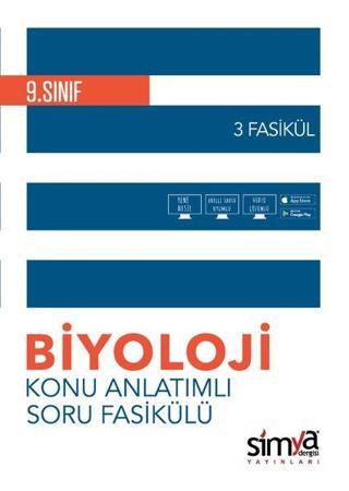 9. Sınıf Biyoloji Konu Özetli Soru Fasikülü - 3 Adet - Kolektif  - Simya Dergisi Yayınları