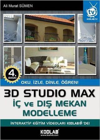 3D Studio Max ile İç ve Dış Mekan Modelleme - Ahmet Ali Sümen - Kodlab