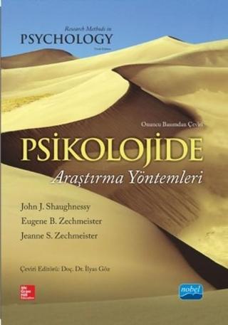 Psikolojide Araştırma Yöntemleri - Eugene B.Zechmeister - Nobel Akademik Yayıncılık