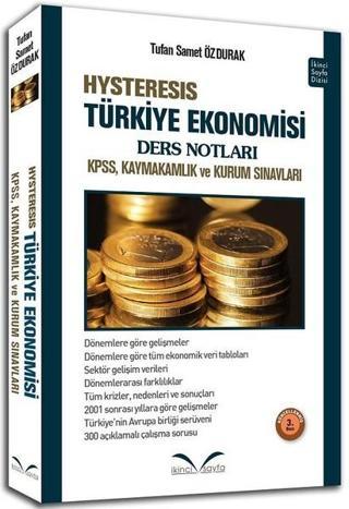 HYSTERESIS Türkiye Ekonomisi Ders Notları-KPSS Kaymakamlık ve Kurum Sınavları