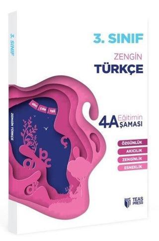 3.Sınıf Türkçe Eğitimin 4 Aşaması Kolektif  Teas Press Eğitim