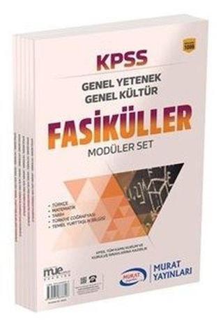 KPSS GYGK Fasiküller Modüler Set 1086 - Kolektif  - Ankara Murat Yayıncılık