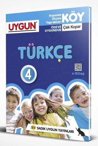4.Sınıf Köy Türkçe - Kolektif  - Sadık Uygun