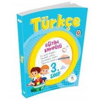 3.Sınıf Türkçe Eğitim Kampüsü (Kazanım Ölçer Hediyeli) Kolektif  5 Renk Yayınları