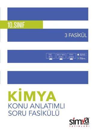 10. Sınıf Kimya Konu Özetli Soru Fasikülü - 3 Adet - Kolektif  - Simya Dergisi Yayınları