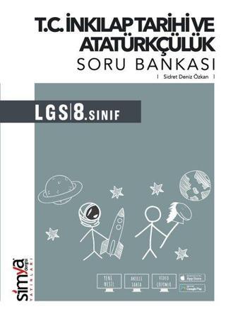 8. Sınıf T. C.  İnkılap Tarihi ve Atatürkçülük Soru Bankası Kolektif  Simya Dergisi Yayınları