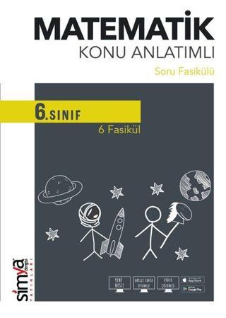 6. Sınıf Matematik Konu Özetli Soru Fasikülü - 6 Adet - Kolektif  - Simya Dergisi Yayınları