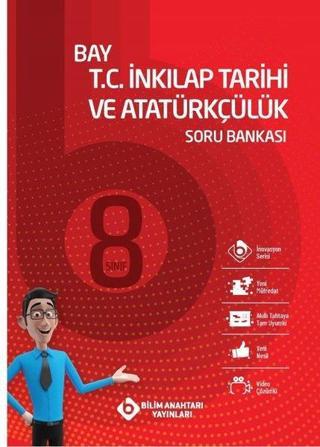 Bay LGS T.C. İnkılap Tarihi ve Atatürkçülük Soru Bankası Kolektif  Bilim Anahtarı Yayınları