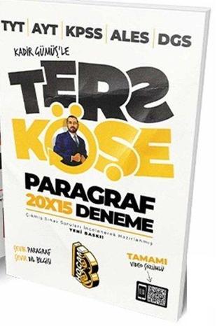 Tüm Sınavlar İçin ''Ters Köşe'' Çevir Paragraf Çevir Dil Bilgisi Denemeleri - Kadir Gümüş - Benim Hocam Yayınları