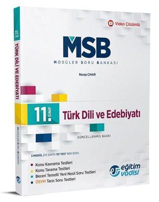 11.Sınıf Türk Dili Ve Edebiyatı Msb Modüler Soru Bankası - Kolektif  - Eğitim Vadisi