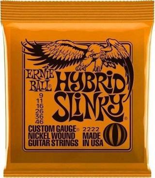 Ernie Ball P02222 Hybird Slinky Nickel 09-46 Elektro Gitar Teli