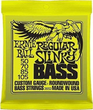 Ernie Ball P02832 Regular Slinky 50-105 Nickel Wound Bas Teli