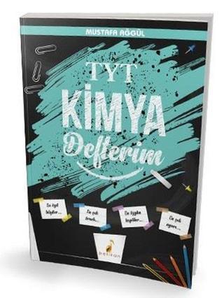 YKS - TYT Kimya Defterim - Mustafa Ağgül - Pelikan Yayınları
