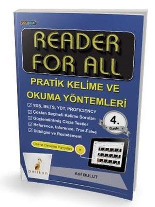 2021 Reader For All - Pratik Kelime ve Okuma Yöntemleri - Arif Bulut - Pelikan Yayınları