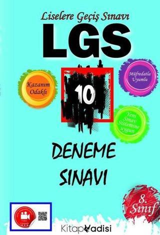 LGS 10 Deneme Sınavı - Kolektif  - Kitap Vadisi Yayınları