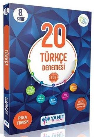 8. Sınıf LGS Türkçe 20 Çözümlü Föy Deneme