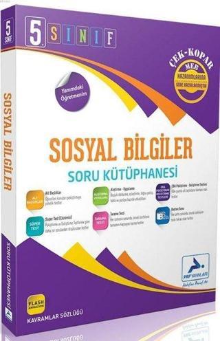 5. Sınıf Sosyal Bilgiler Soru Kütüphanesi - Kolektif  - PRF Paraf Yayınları