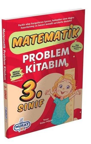 2022 3.Sınıf Matematik Problemler Kitabım - Kolektif  - Ankara Murat Yayıncılık