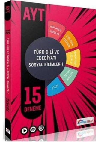 AYT Türk Dili Ve Edeb Sosyal Bilgiler 1 15 Deneme - Kolektif  - Köşebilgi Yayınları