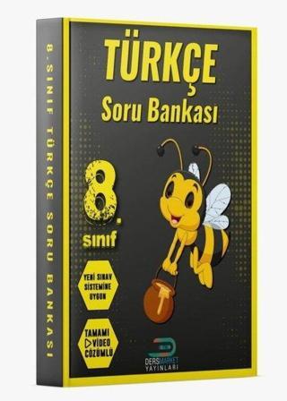 8.Sınıf Türkçe Soru Bankası A. Yusuf Koç Ders Market Yayınları