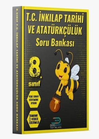 8.Sınıf T.C. İnkılap Tarihi ve Atatürkçülük Soru Bankası - Kolektif  - Ders Market Yayınları