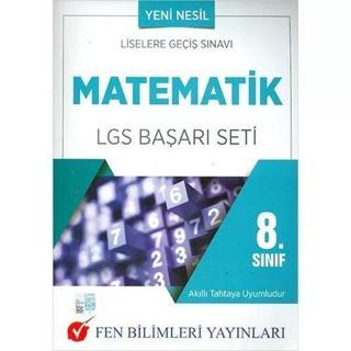 8.Sınıf LGS Matematik Başarı Seti - Kolektif  - Fen Bilimleri Yayınları