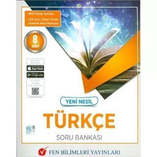 8.Sınıf Yeni Nesil Türkçe Soru Bankası - Kolektif  - Fen Bilimleri Yayınları
