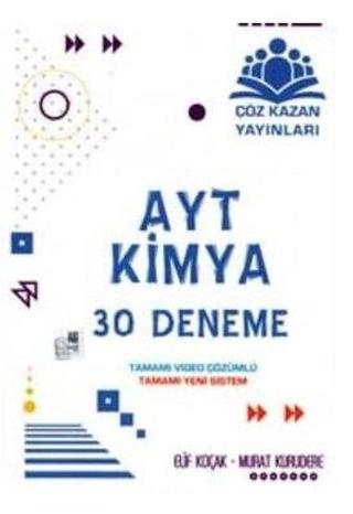 AYT Kimya 30'lu Deneme - Kolektif  - Çöz Kazan Yayınları