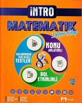 2022 8.Sınıf Matematik Mozaik Defter - Kolektif  - Mozaik - Ders Kitapları
