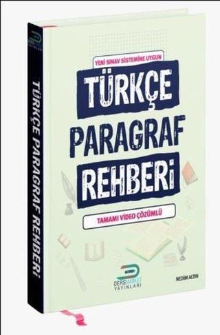 Türkçe Paragraf Rehberi Nedim Altın Ders Market Yayınları