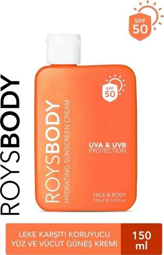 Roys Beauty Leke Karşıtı Yüksek Korumalı Güneş Kremi 150 Ml Spf 50