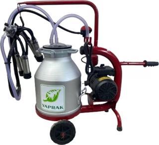 Bartech Yaprak Tekli İnek Süt Sağım Makinesı C30 Alüminyum Güğüm Kuru 30lt