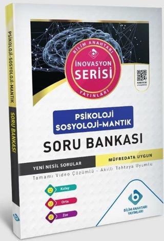 Psikoloji - Sosyoloji - Mantık Soru Bankası - Kolektif  - Bilim Anahtarı Yayınları