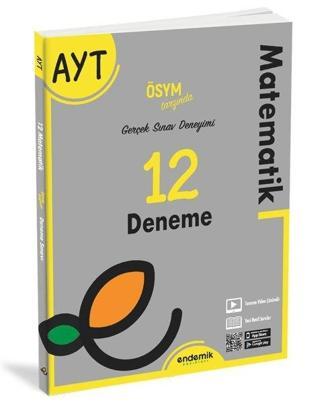 2022 AYT Matematik 12'li Deneme Sınavı - Kolektif  - Endemik Yayınları