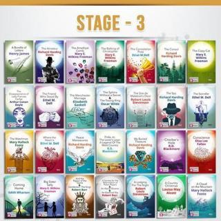 İngilizce Hikaye Kitabı Seti - 28 Kitap Takım - Stage 3 - Kolektif  - Gece Kitaplığı