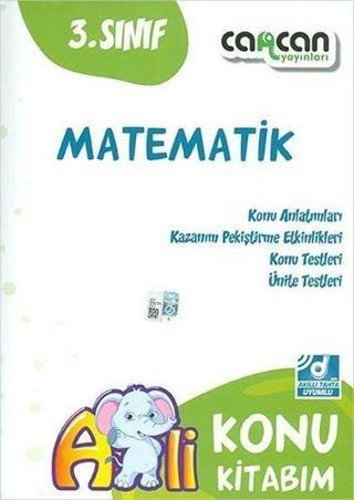 3.Sınıf Matematik Konu Kitabım Kolektif  Can Can Yayınları