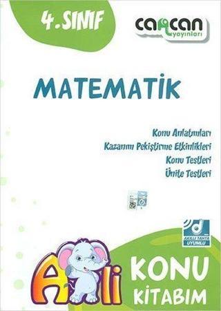 4.Sınıf Matematik Konu Kitabım - Kolektif  - Can Can Yayınları