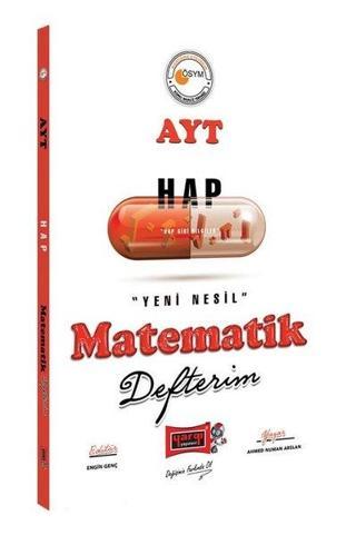 HAP AYT Matematik Defterim Clz - Ahmed Numan Arslan - Yargı Yayınları